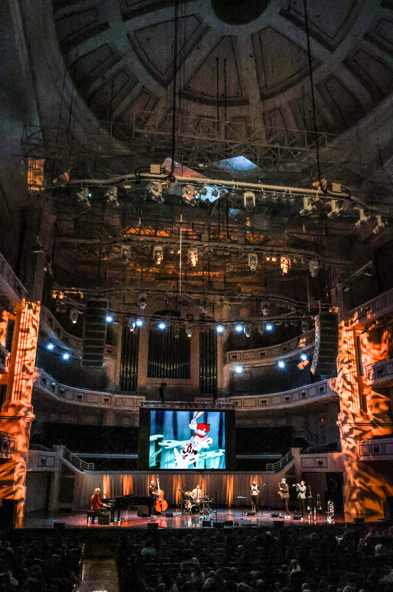 Performing with The Queen's Cartoonists